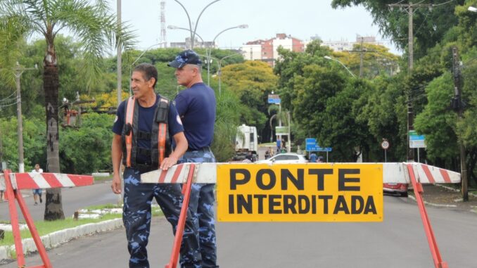 Nesta Sexta Ponte Borges De Medeiros Em Meia Pista Alegrete Tudo