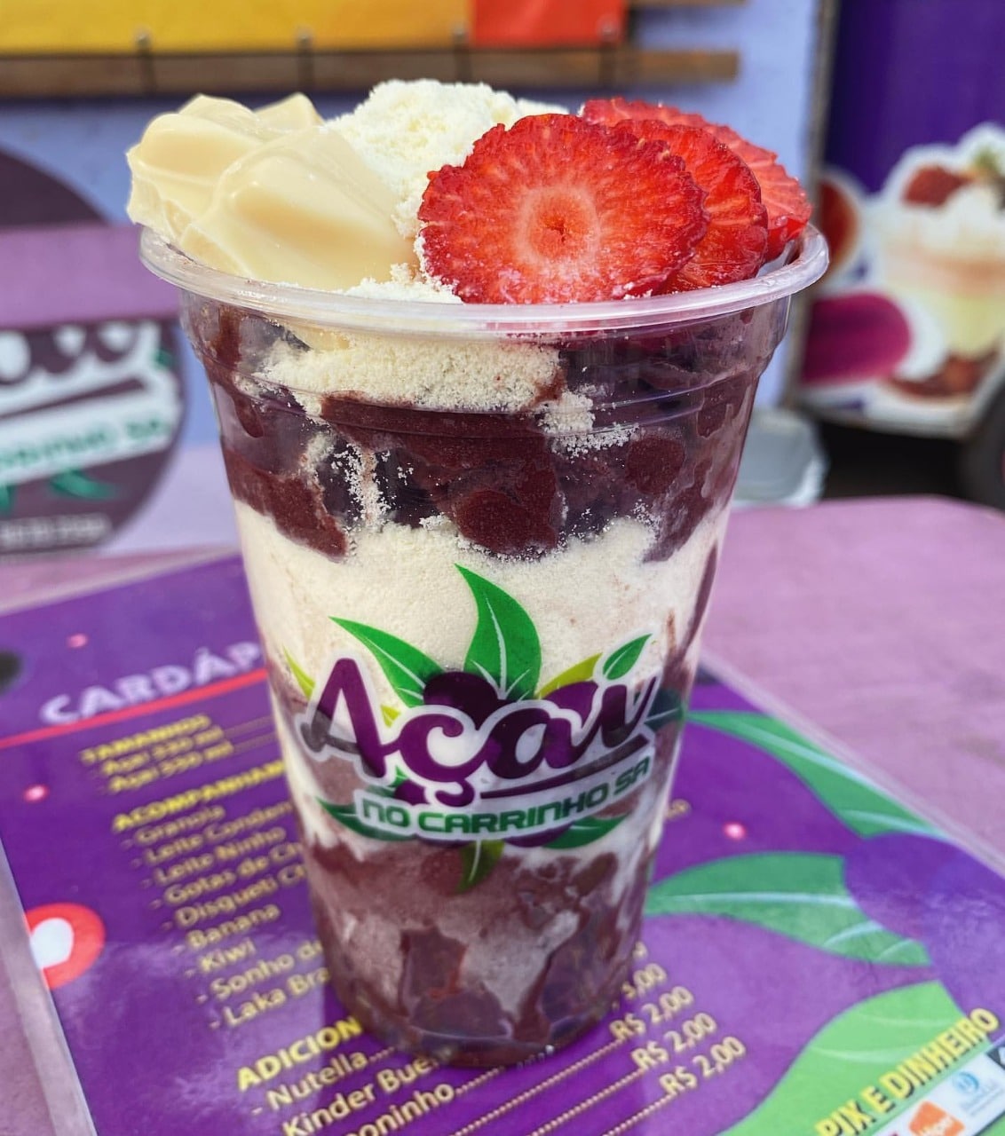 Leve o Açaí no Carrinho SA para o seu evento Alegrete Tudo