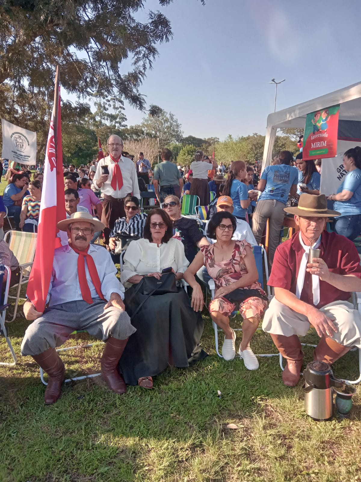 Mateada Dos Festejos Farroupilhas Leva Um Bom P Blico Ao Parque Dos