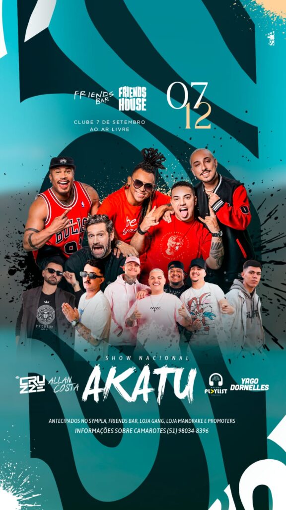 No Show Do Ano Friends Apresenta O Grupo Akatu Em Alegrete