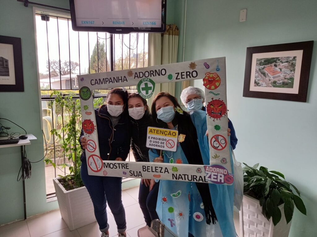 Campanha da CIPA orienta os malefícios do uso de adorno dentro do ambiente hospitalar