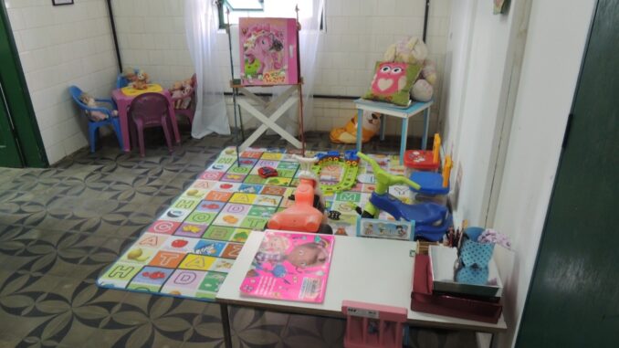 Sala de acolhimento no Conselho Tutelar