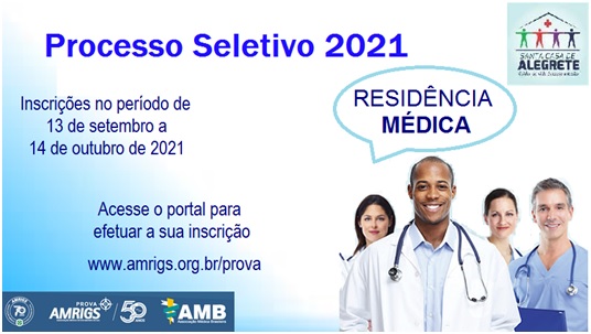 Processo Seletivo 2021 Para Ingresso No Programa De Residência Médica 5160