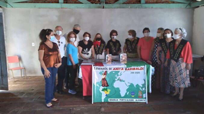 Homenagem a Anita Garibaldi em Alegrete