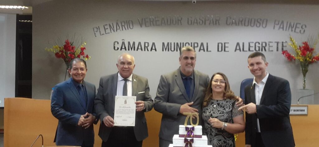Câmara homenageia os 70 anos da Igreja Quadrangular no Brasil