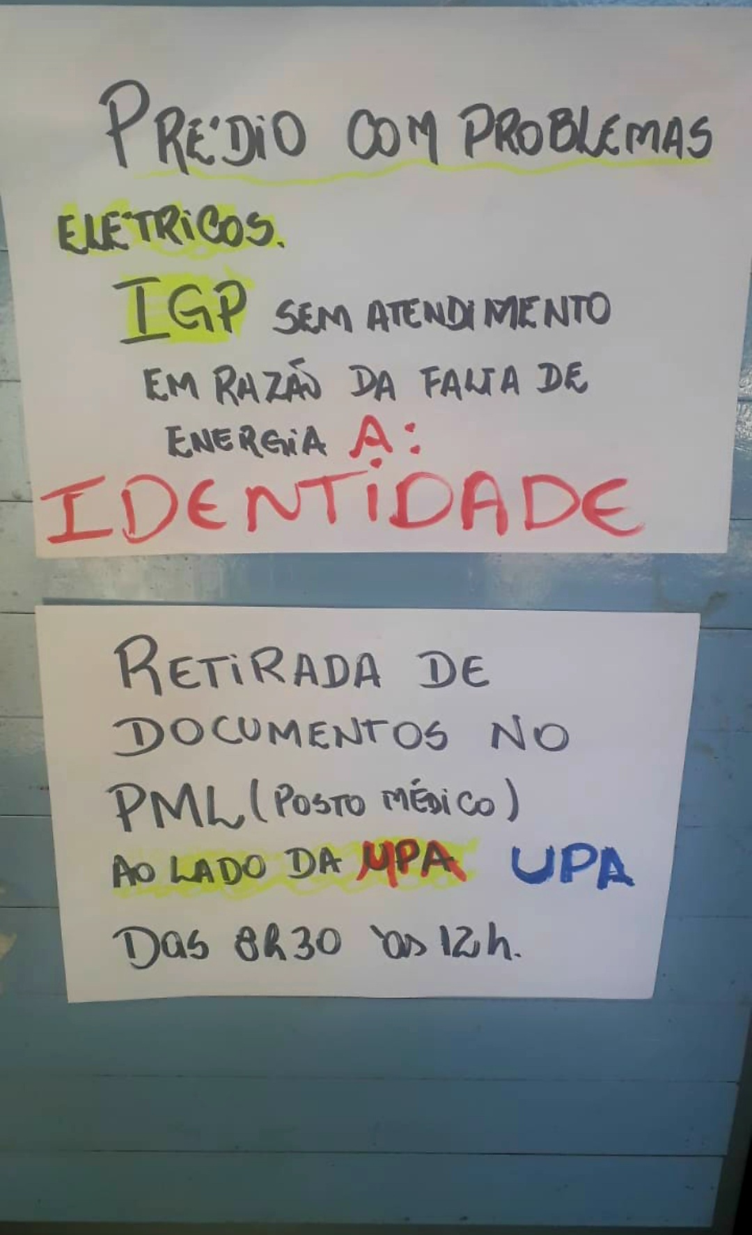 Para fazer identidade só por agendamento no site do IGP - Alegrete Tudo